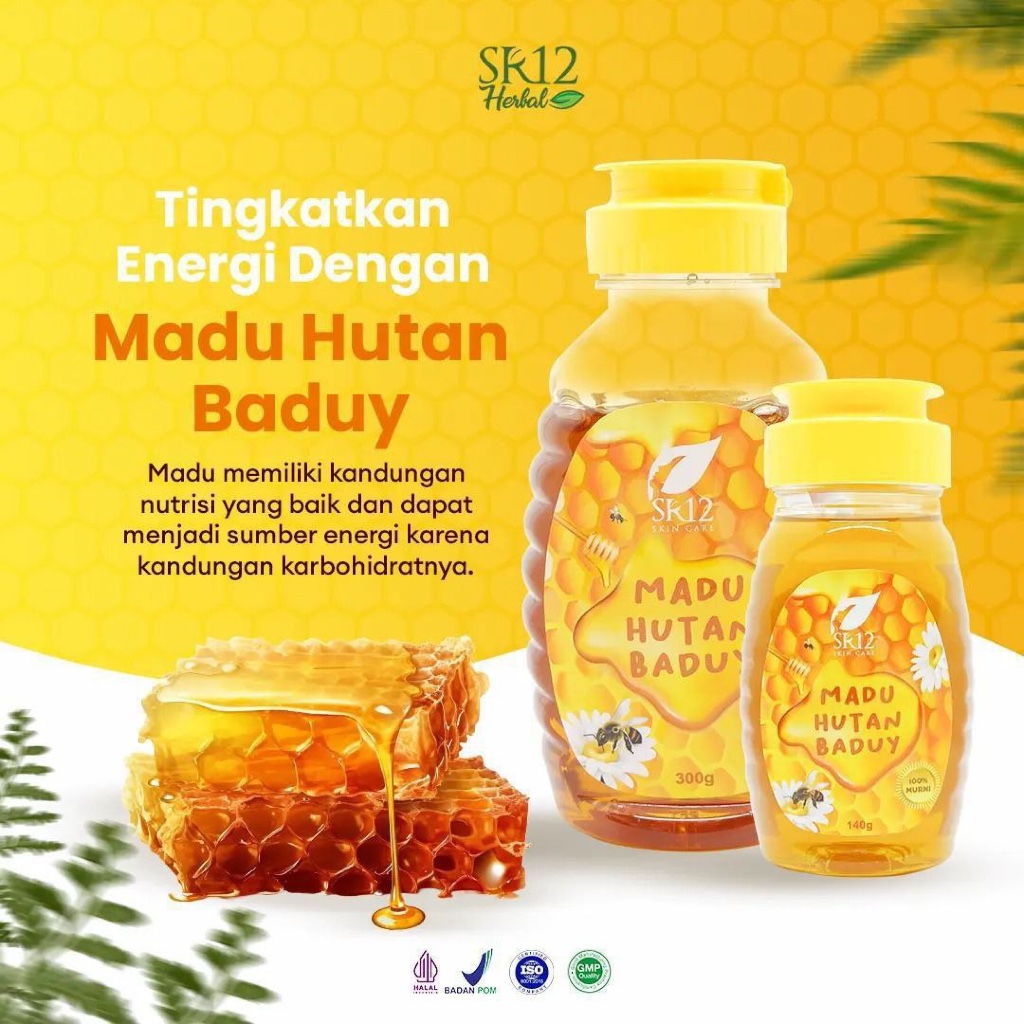 

SR12-AIRZA MADU MURNI HUTAN BADUY Untuk Menjaga Kesehatan Dan Imun Tubuh Ukuran 140Gr&300Gr