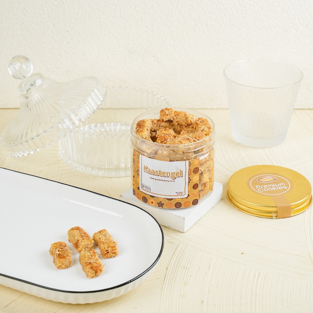 

[PAKET HEMAT 3 TOPLES] Kastengel Keju Premium Cookies Garden Bakery Kue Kering Snack Makanan Lebaran