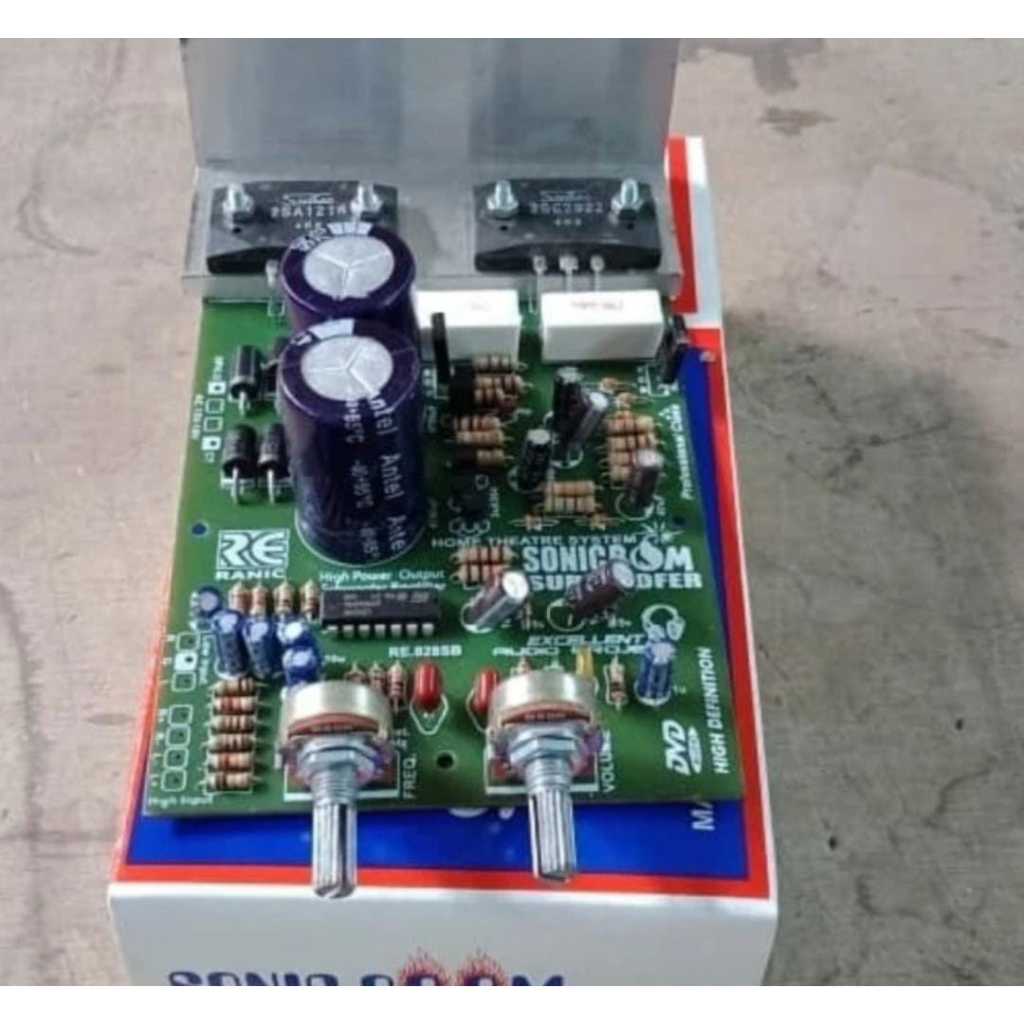 RE3716 kit power amplifier aktif subwoofer subwofer ranic sonic boom by PCM LTC GLODOK