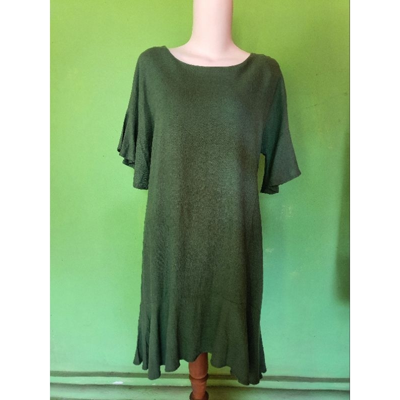 Midi Dress Dress Wanita Dester