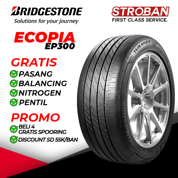 BAN BRIDGESTONE ECOPIA EP300 195/60 R16