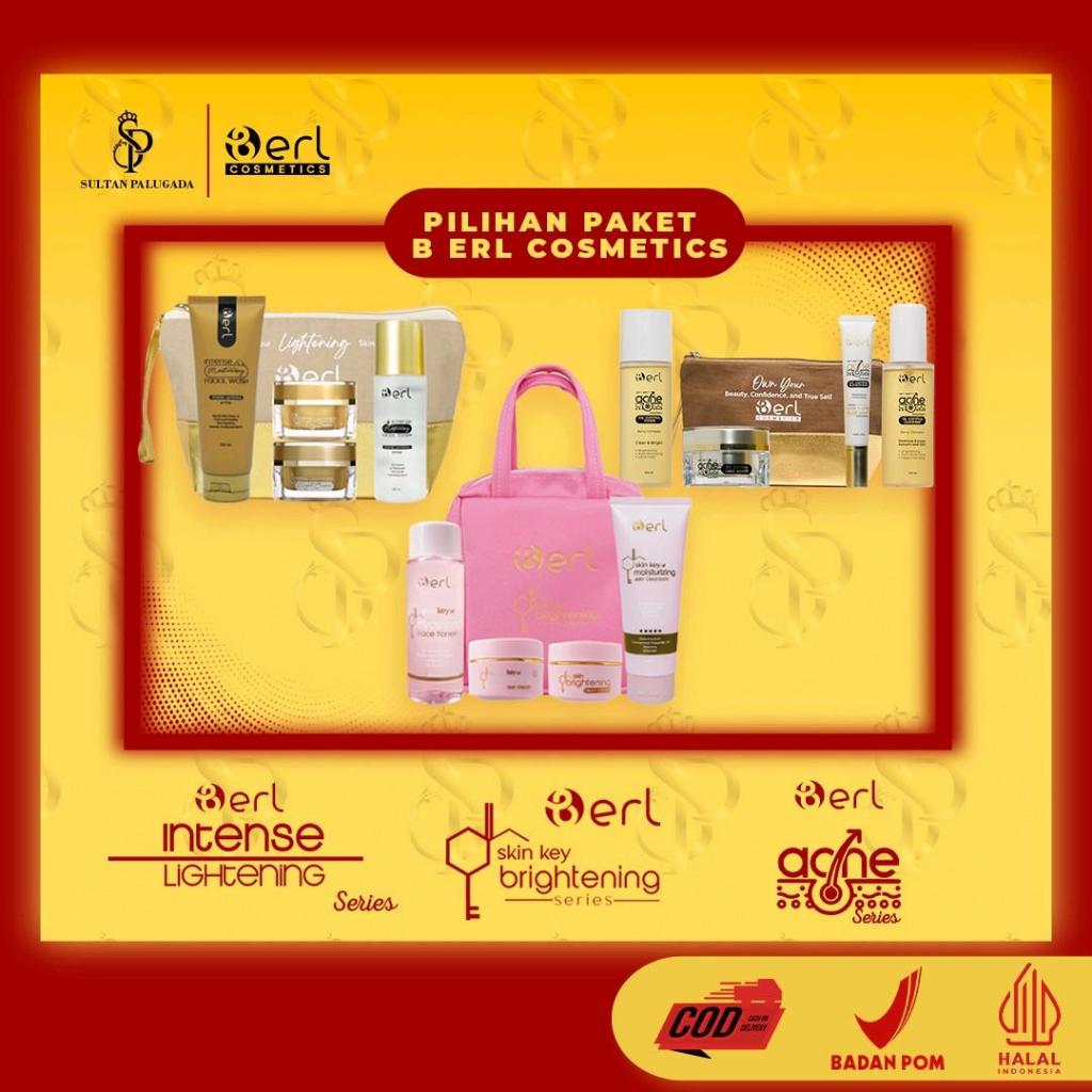 PAKET PERAWATAN LENGKAP BERL COSMETICS SKINCARE BRIGHTENING SERIES LIGHTENING SERIES ACNE SERIES