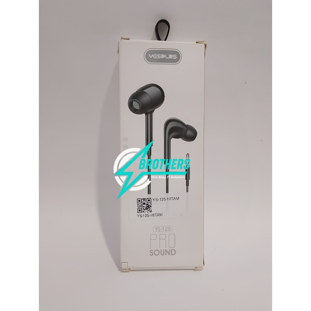 Headset Yesplus YS-125 - Earphone Stereo dengan Mikrofon
