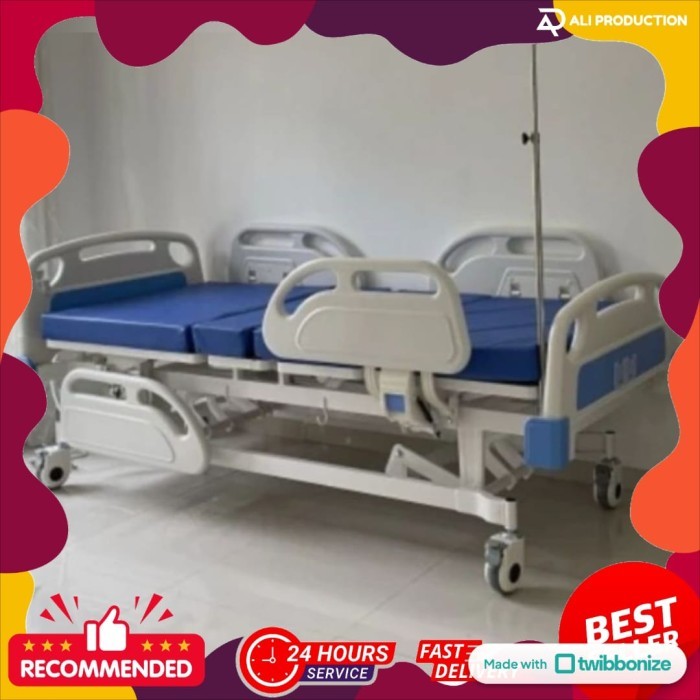 Bed Electric Bed Elektrik Rumah Sakit Klinik Ranjang Rumah Sakit