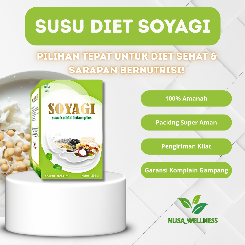 

SUSU SOYAGI - susu kedelai diet bariklana original 100%