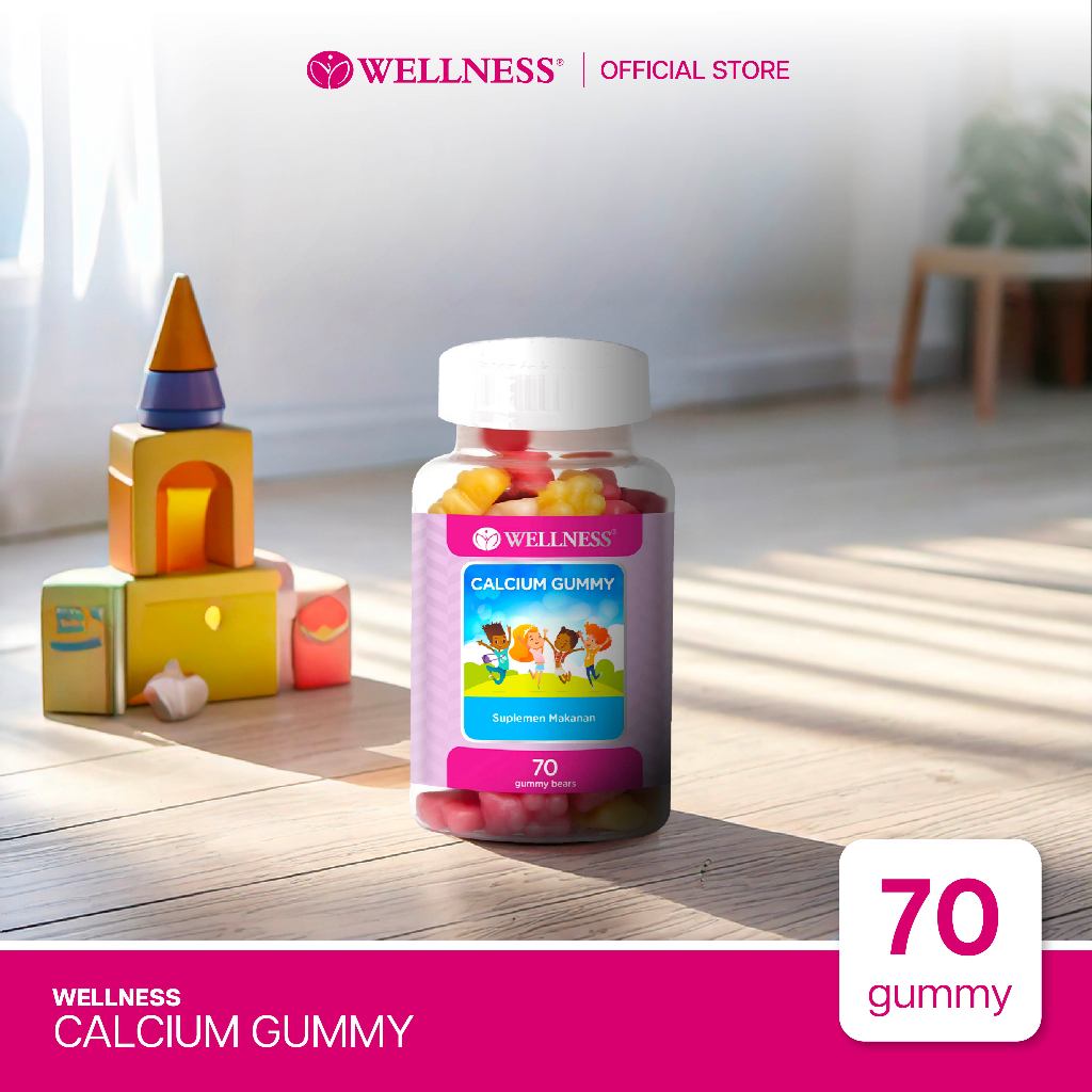 Wellness Calcium Gummy - 70 Gummy