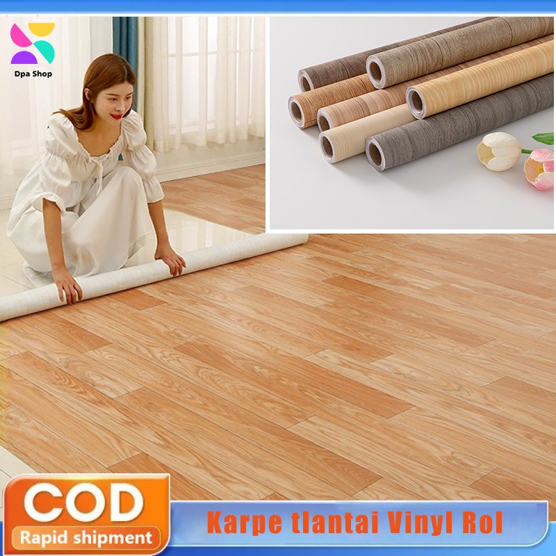 karpet lantai roll Vinyl Roll/ Vinyl Gulung Panjang 3 Meter x 60 Cm Ketebalan 0.5 mm Dekorasi Lantai