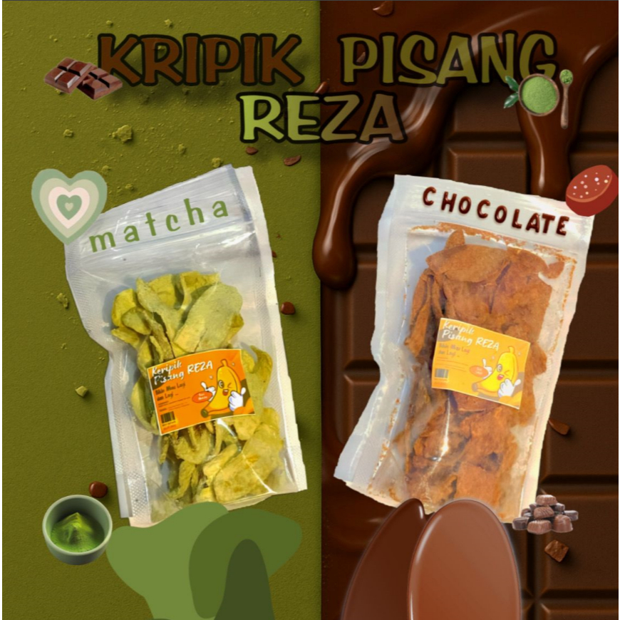 

Kriuk manis pisang kepok RASA COKLAT/200gr