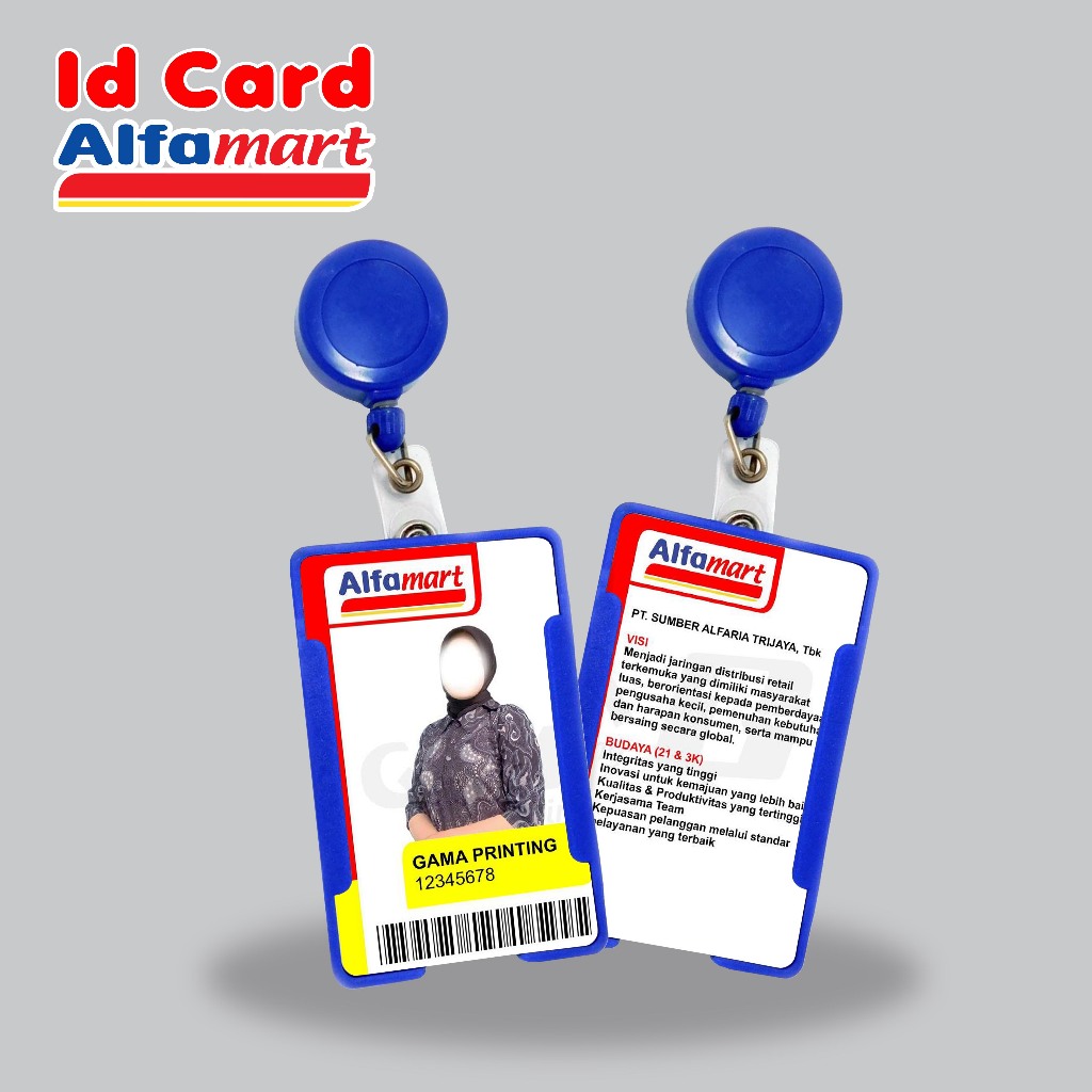 

ID CARD KARYAWAN AFAMART, INDOMART / ID CARD PEGAWAI PNS