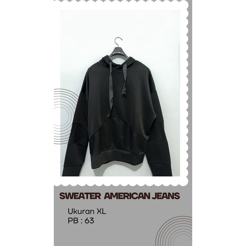 Prelove Sweater American jeans