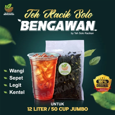

TEH RACIK SOLO BENGAWAN (80 gr) UNTUK JUALAN