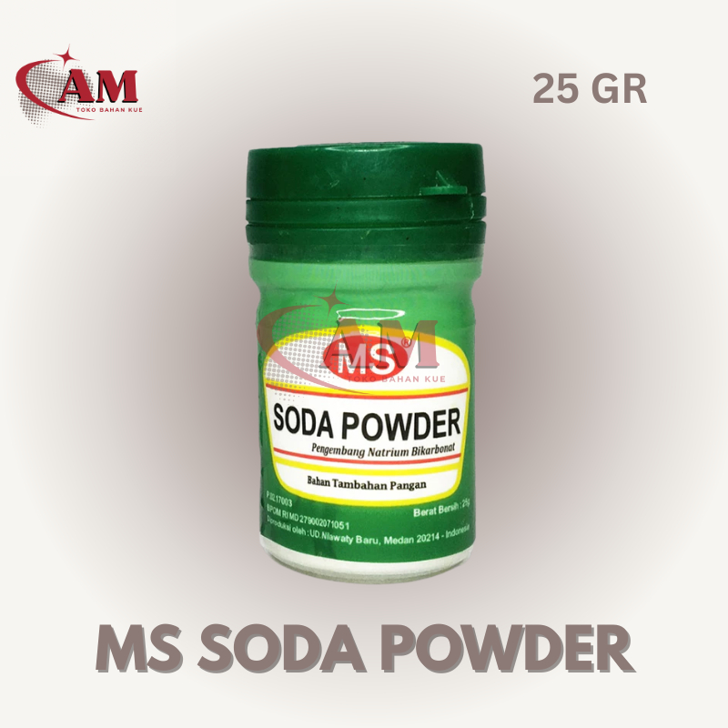 

bahan kue pengembang Soda Powder - MS Baker ( 25 gr ) Halal