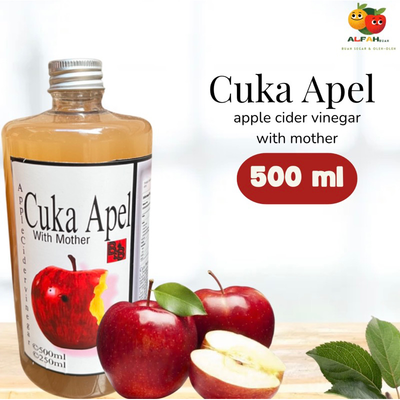 

Cuka Apel With Mother 500 ml