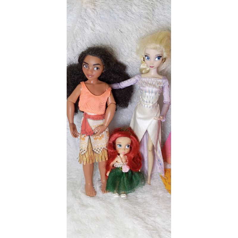Paket Cantik Disney london store / Preloved Ariel, moana, Elsa