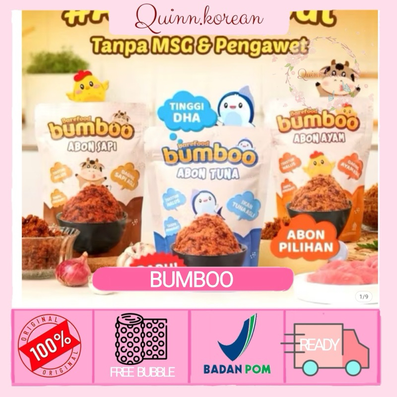 

Bumboo Abon Asli - tekstur Lembut MPASI Si Kecil - Sumber Protein Tanpa MSG - Tanpa Pengawet
