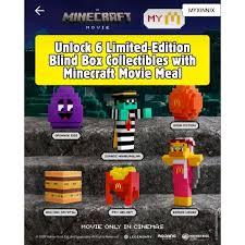 Happy meal Minecraft meal movie MCD Grimace Egg