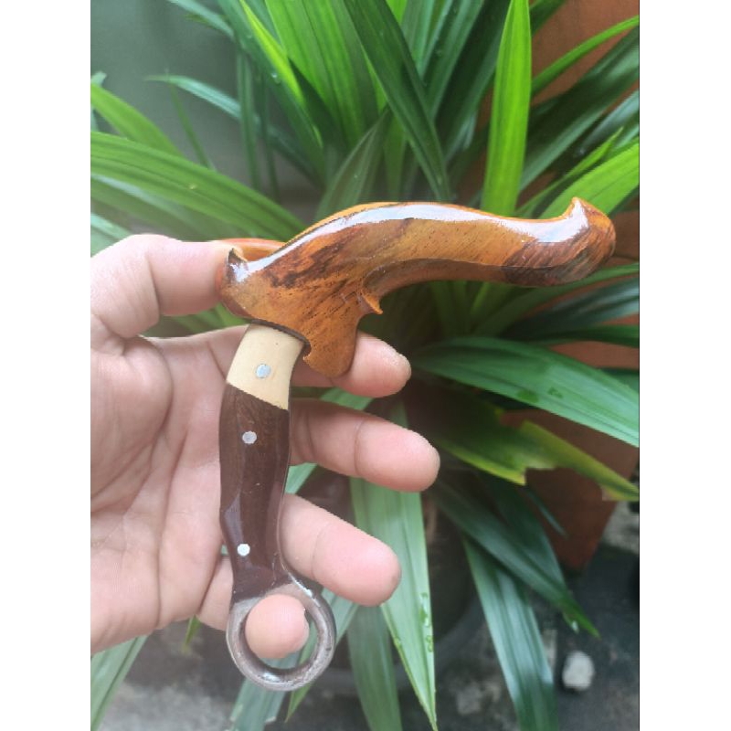 kerambit Minang sarung kayu sonokeling