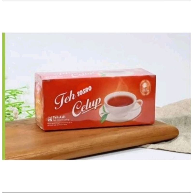 

Teh Celup cap SOSRO isi 25pcs