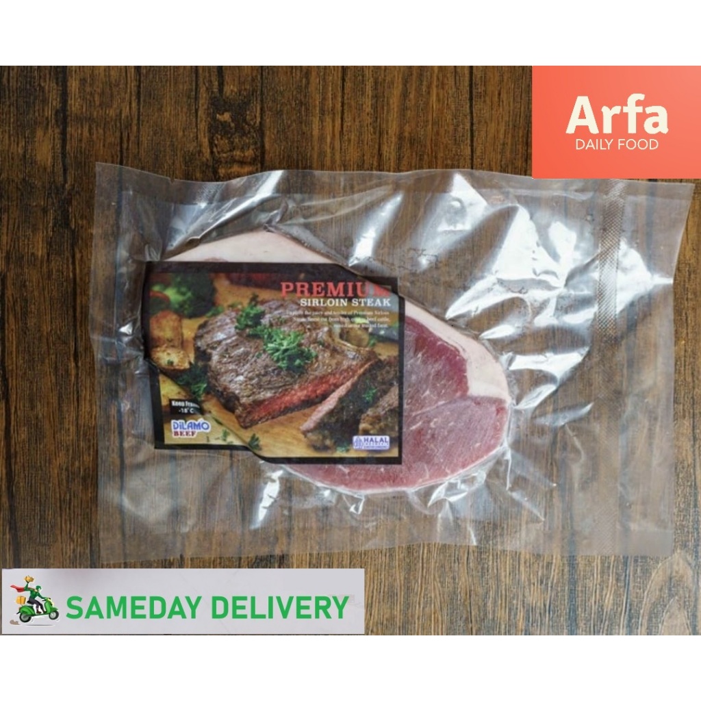 

Dilamo Premium Sirloin Steak (150 gram)