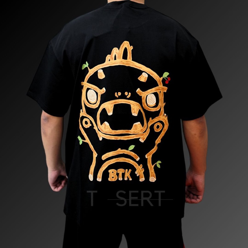 Btk Bestkiller Tree Monster Black Tee Original / Kaos Btk Bestkiller Authentic Asli