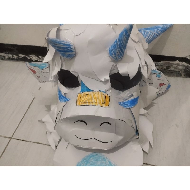 Paper fursuit [Riku the dragon] (BACA DESKRIPSI)