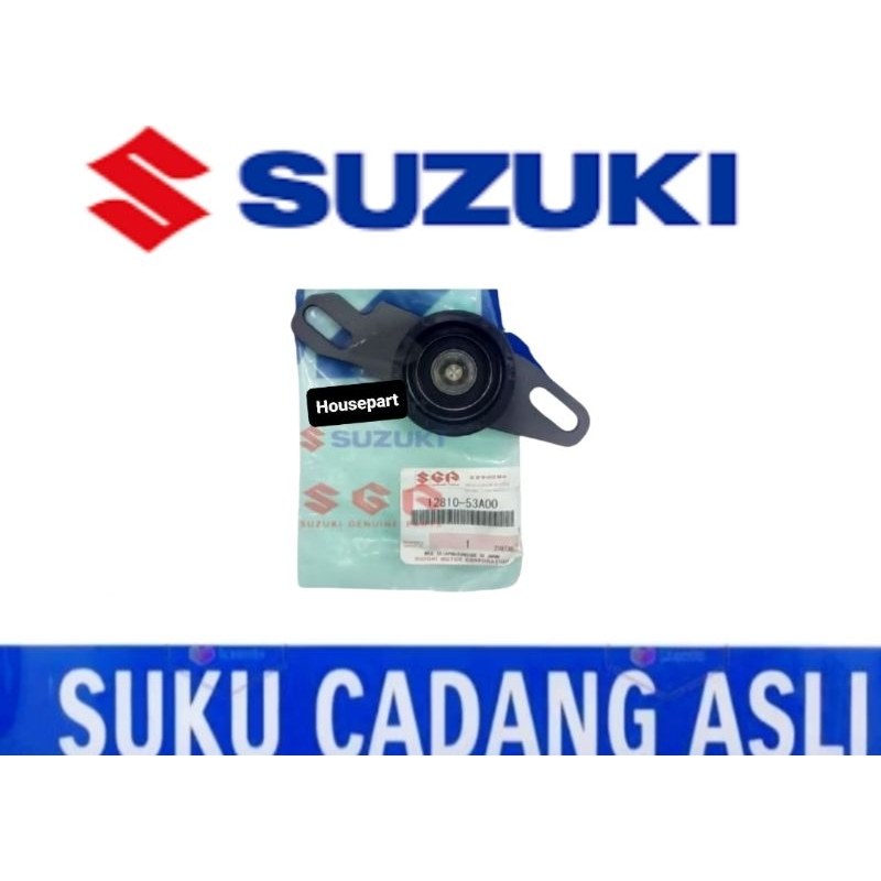 Pully Puly Puli Pulley Tensioner Assy Timing Belt Suzuki Katana Jimny Karimun Kotak Old Lama Carry 1