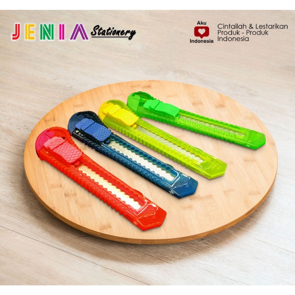 

CUTTER (Pisau Cutter Besar / Pemotong) | L500 - Tajam, Rapih dan Presisi" (Refillable)