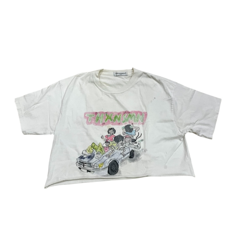 Tshirt thanksinsomnia crop S - used