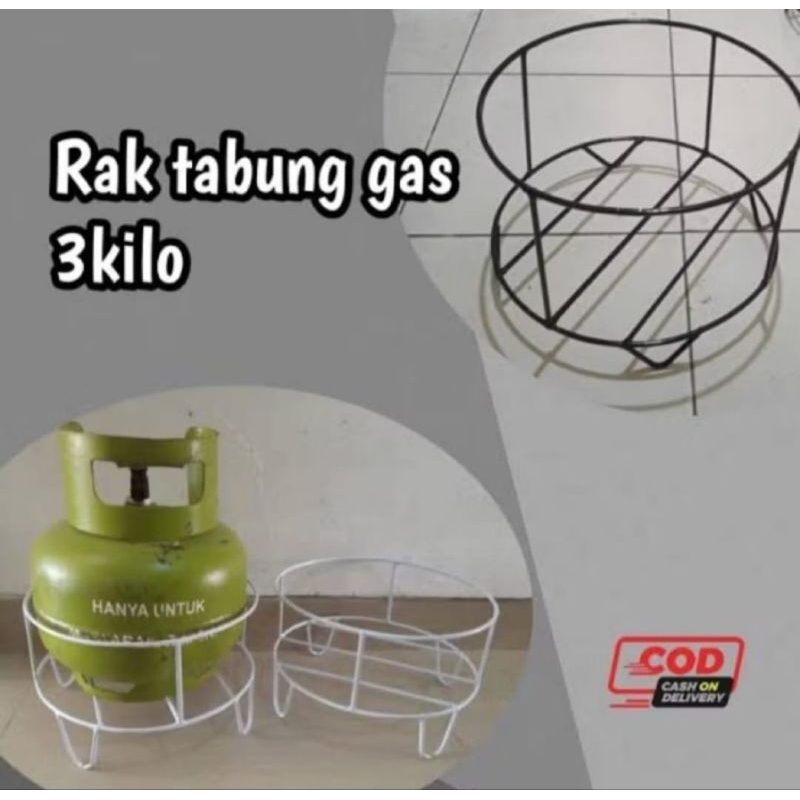 Tatakan gas / Rak gas LPG 3KG / Rak gas / Dudukan gas