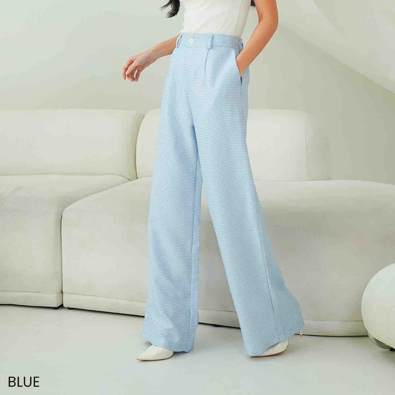 Hitori trousers pants houndstooth