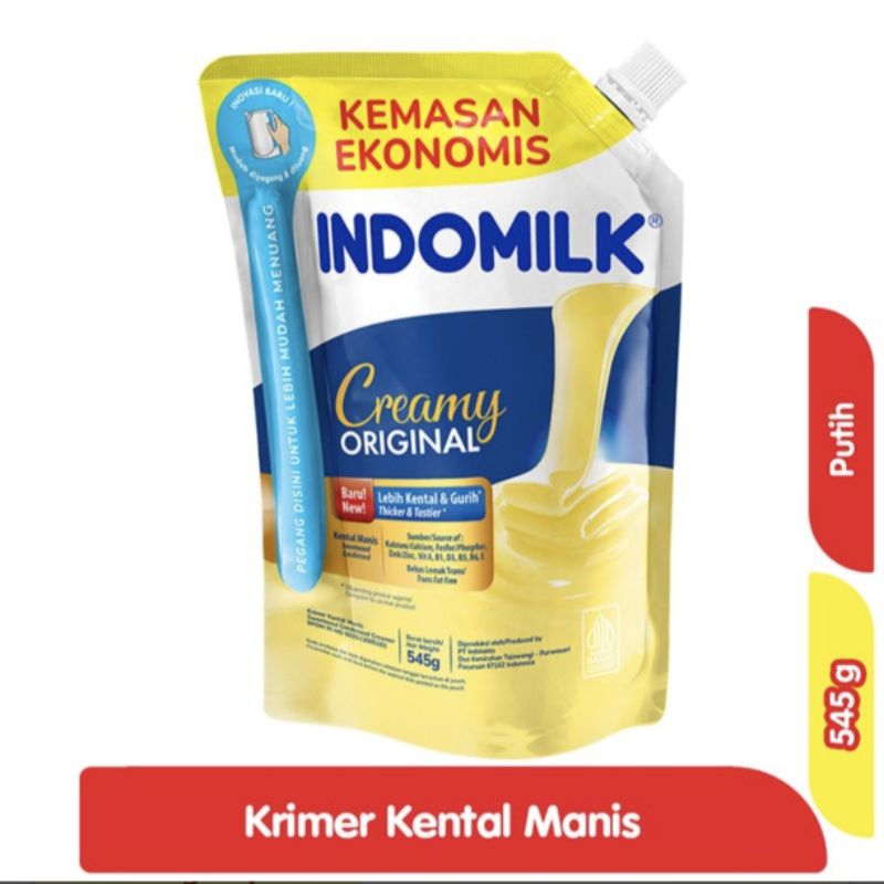 

Indomilk Krimer Kental Manis Pouch 545g