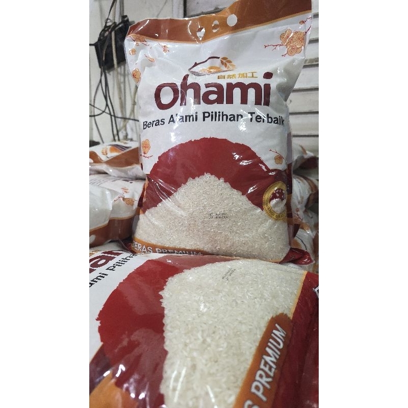 

Ohami beras premium 5kg