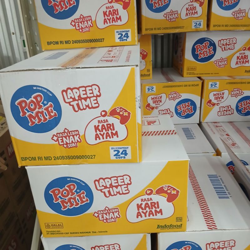 

Pop Mie Mi Instant 1 Karton | 24 Cups