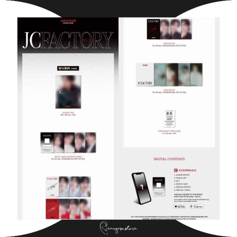 JAECHAN (DKZ) - JCFACTORY VOL 2 (EVER VER)