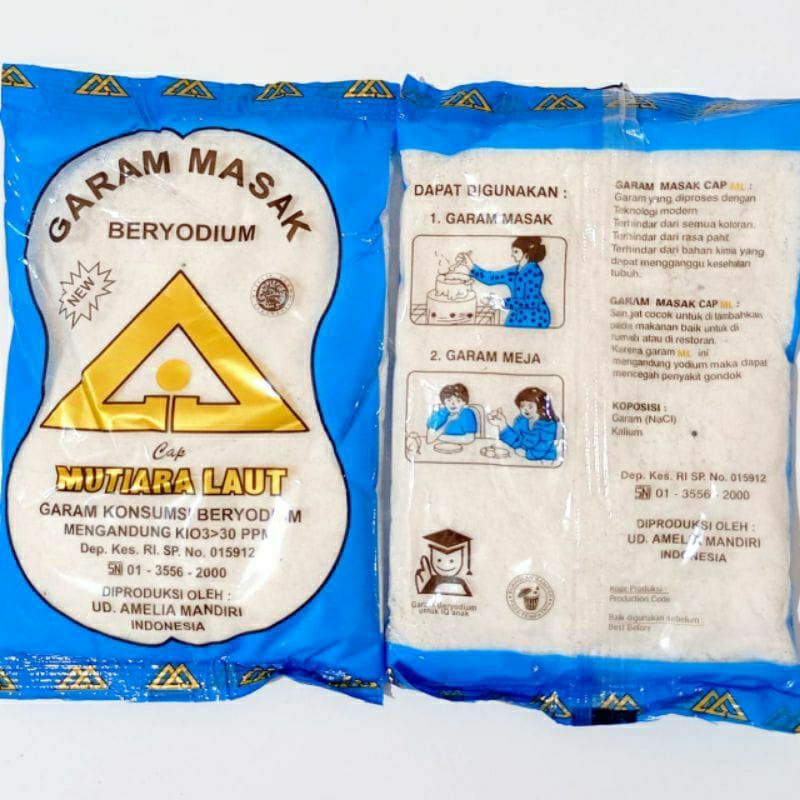 

Garam Masak BERYODIUM Cap Mutiara Laut