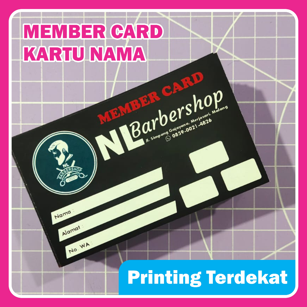 

Member Card dan Kartu Nama