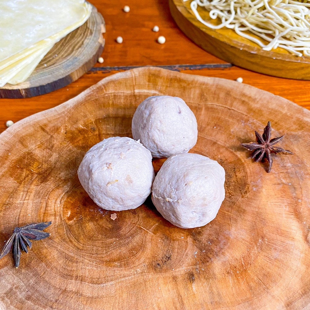 

Baso Sapi Isi 50pcs Halal Full Daging Kenyal Produksi Nyidam Baso