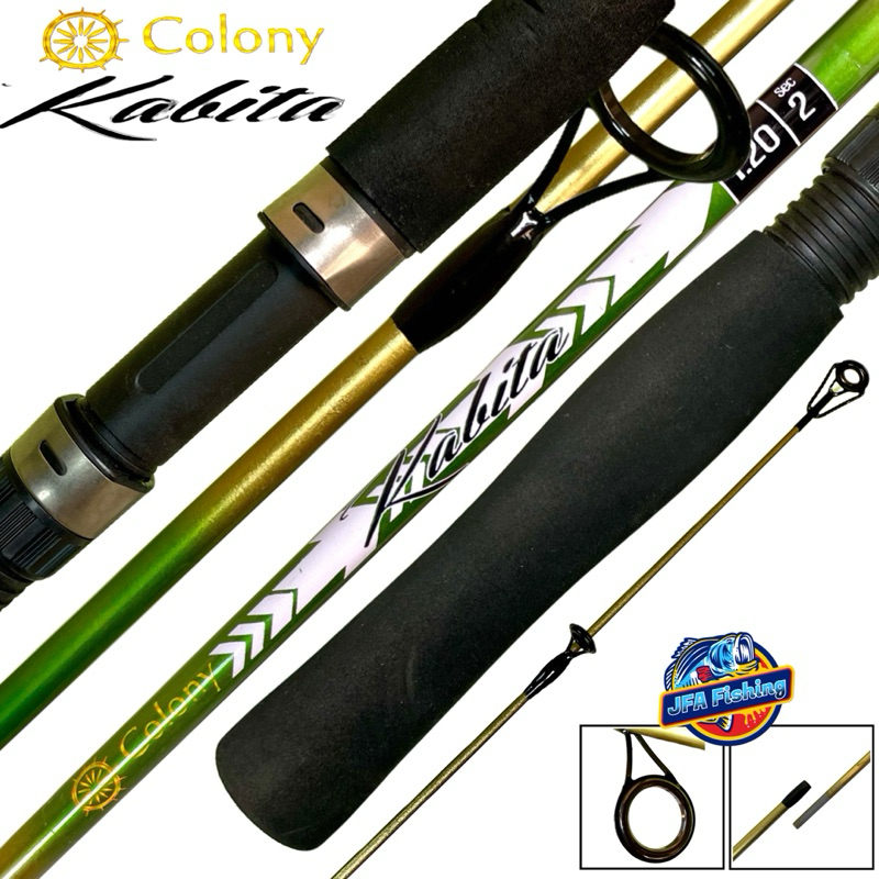 Joran Spinning Rod Colony KABITA 120/135/150Cm