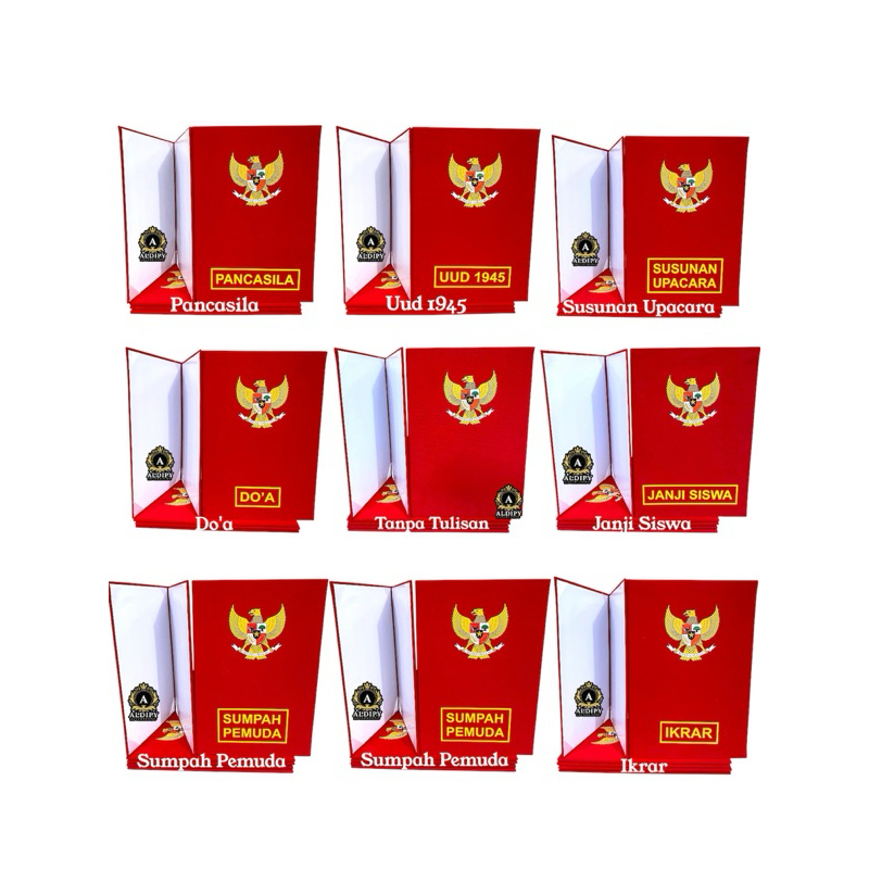 

Map Bludru Tulisan Upacara Map Bludru Upacara Ukuran F4 Map Sablon Warna Merah