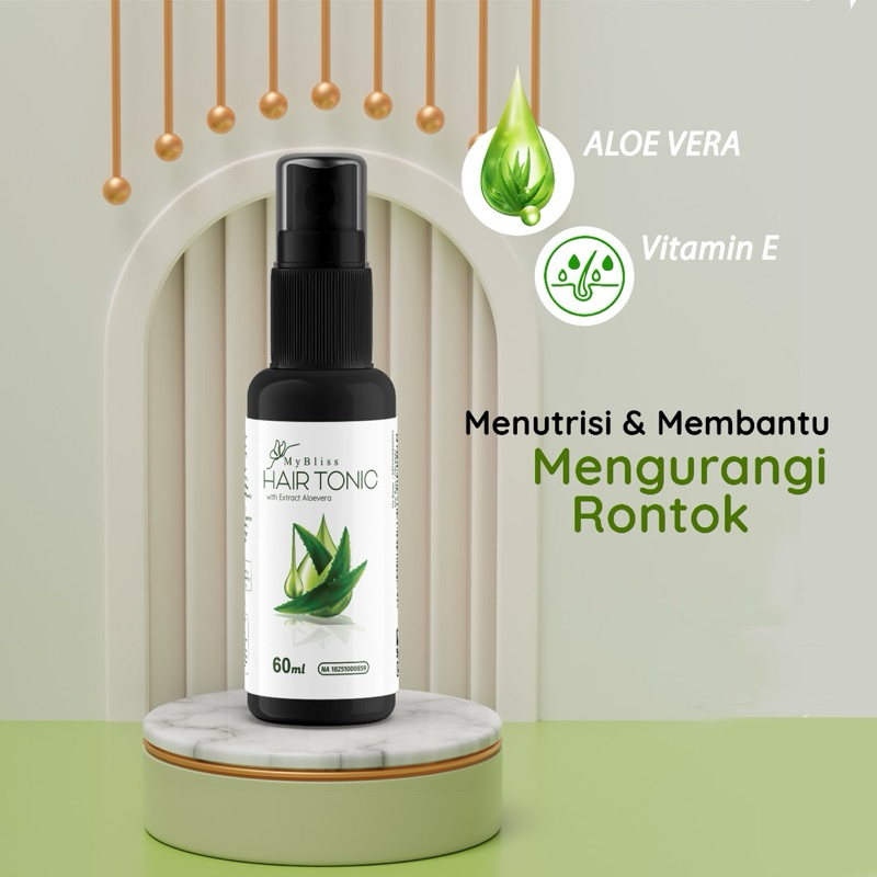 My Bliss Hair tonic Menutrisi, melembabkan rambut dan membantu mengurangi rontok,