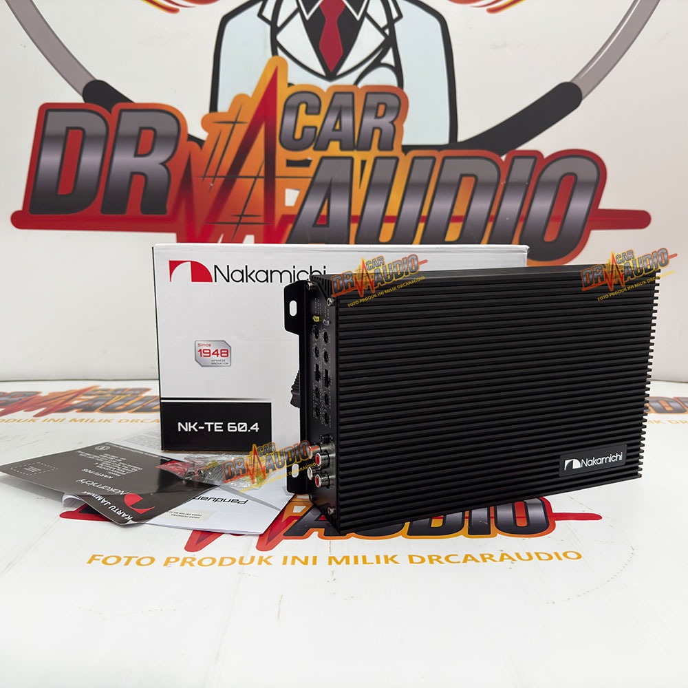 Power Amplifier Mobil Nakamichi Amplifier 4 Channel
