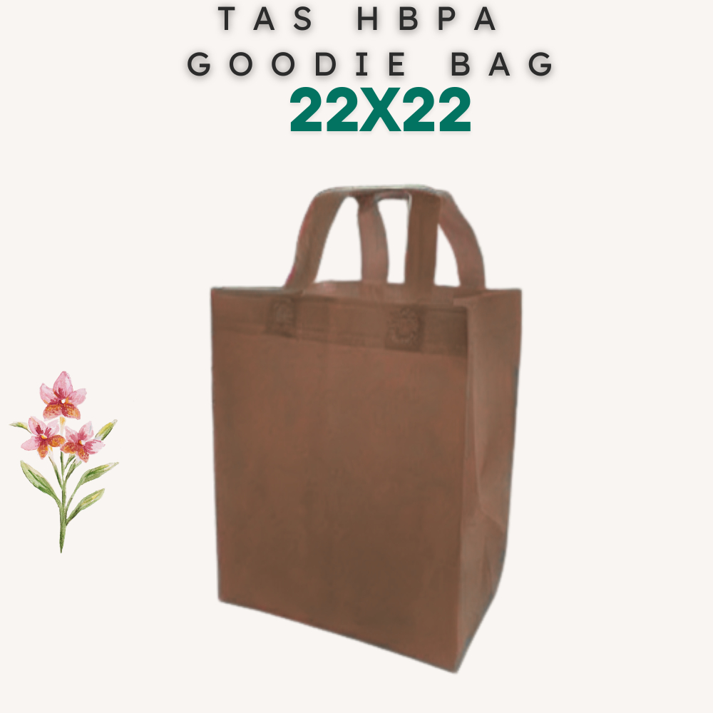 

HBPA BOX PRESS Untuk Uk Dus (22x22) GSM 75 HARGA (Per Lusin) Tas Spunbond / Goodie bag/ Tas Besek
