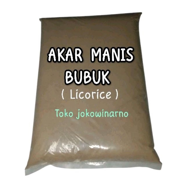

AKAR MANIS / KAYU LAGI / LICORICE BUBUK Original - Isi 1.KG