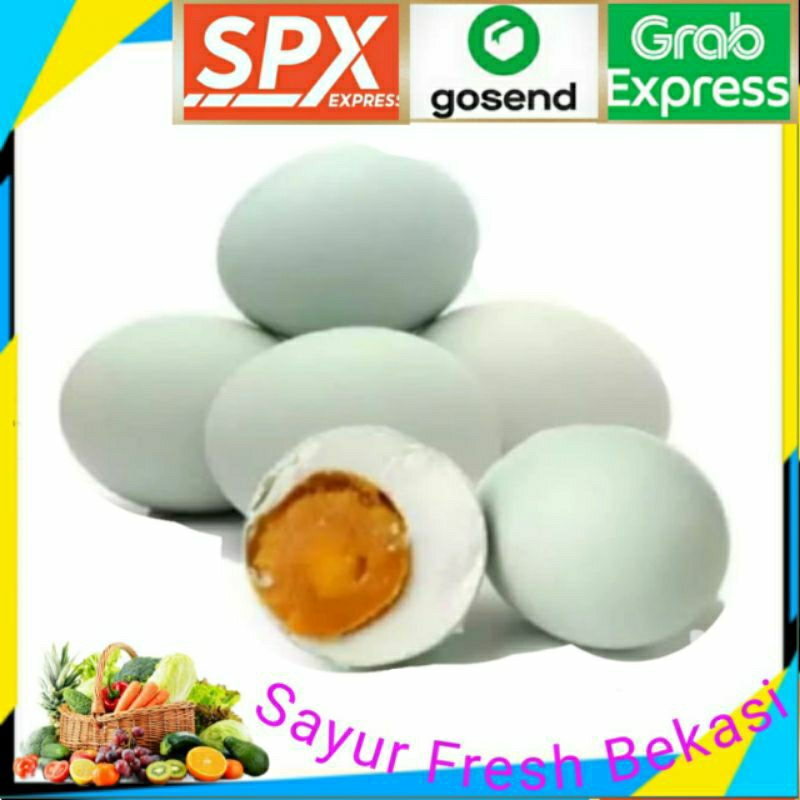 

Telur/Telor Bebek Asin Matang ( 1 Butir ).