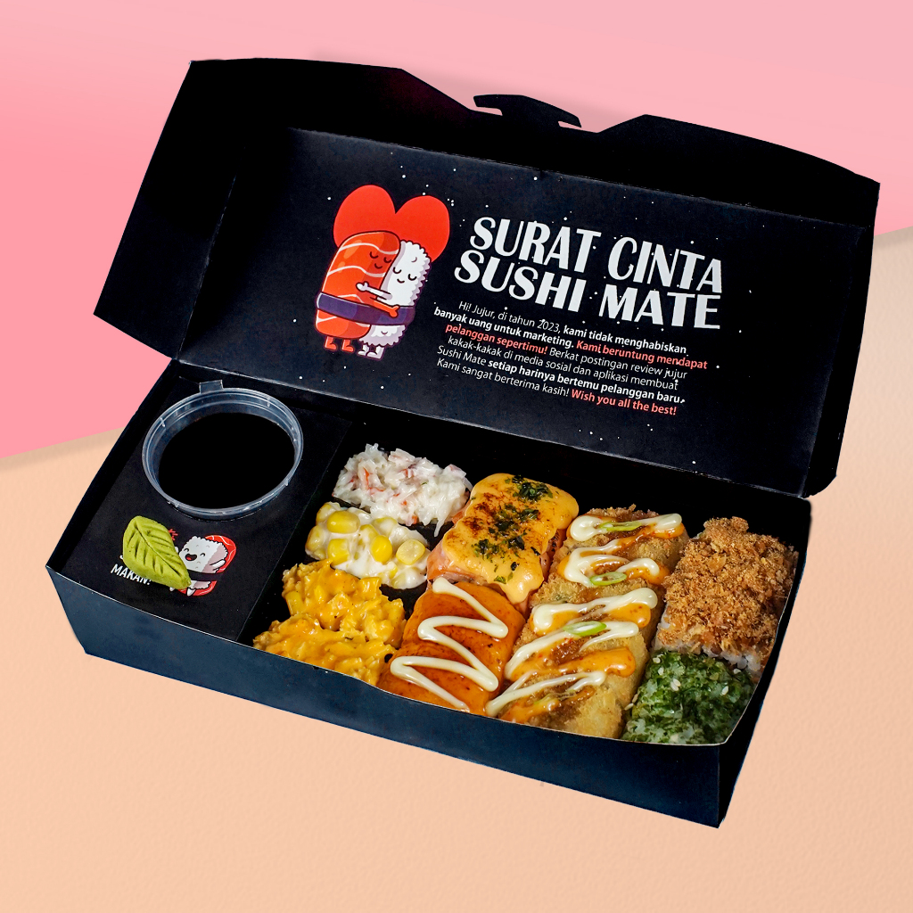 

Fusion Mate Platter (16 pcs) - Sushi Mate - Halal