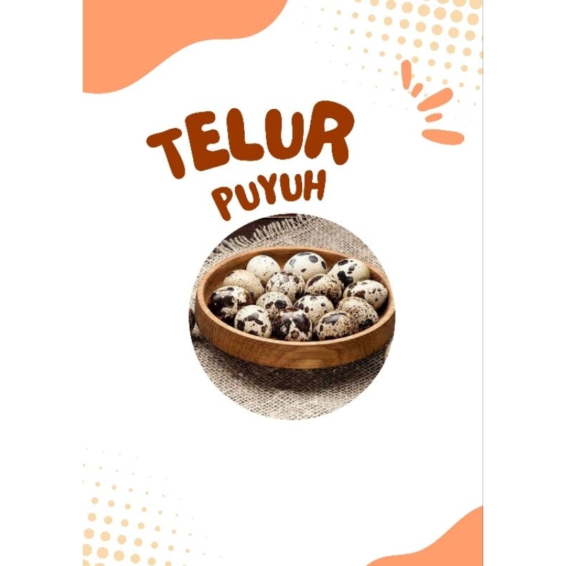 

Telur puluh matang fresh isi 10 butir-DAPUR BUNDA HANIN