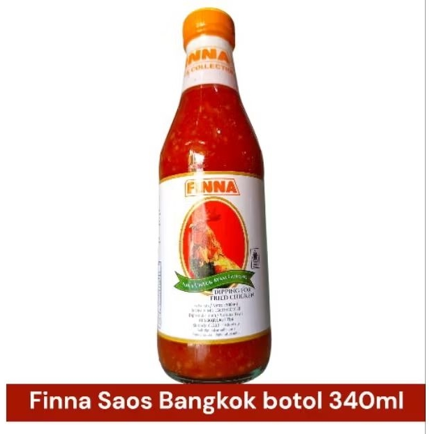

finna saos bangkok botol 340gr (khusus instan kurir)