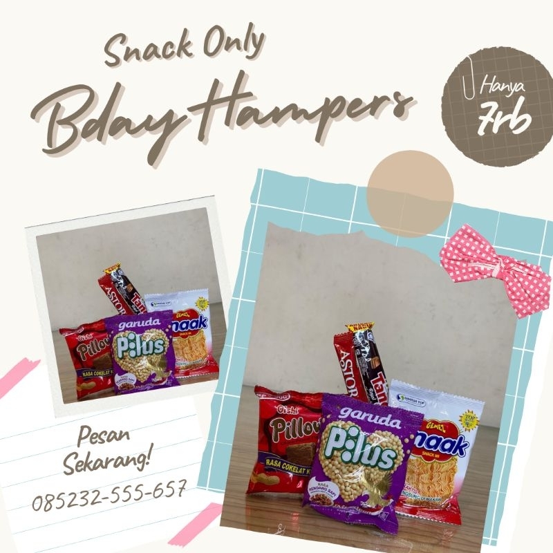 

Paket Snack Ulang Tahun Hemat