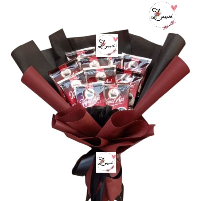 

Buket Wisuda Ulang Tahun - Kopi Sachet Kapal Api Spesial Murah