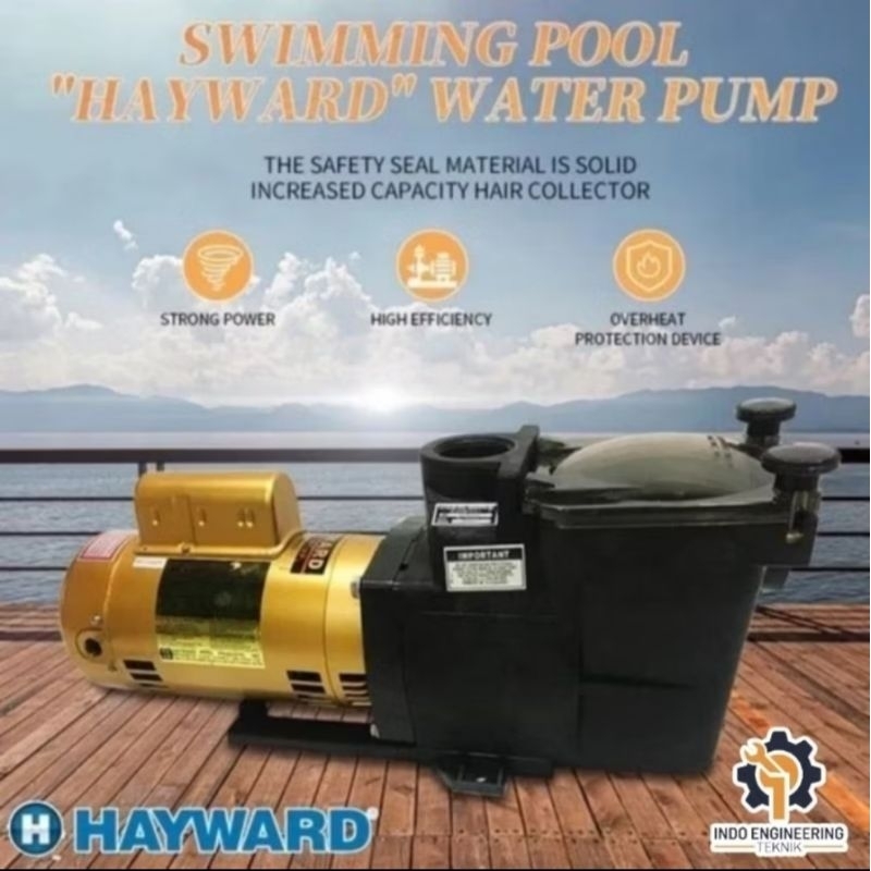 Pompa Kolam Renang Hayward 1 HP Pompa Kolam Renang Hayward